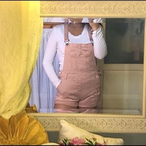 Forever 21 overall shorts